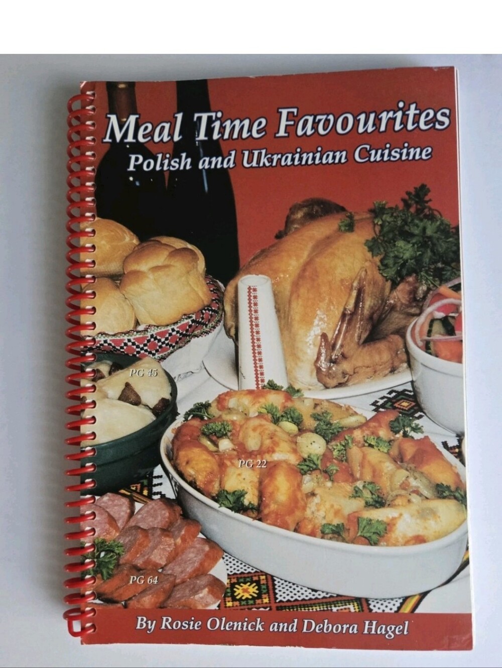 Meal Time Favourites: Polish and Ukrainian Cuisine Cookbook Vintage